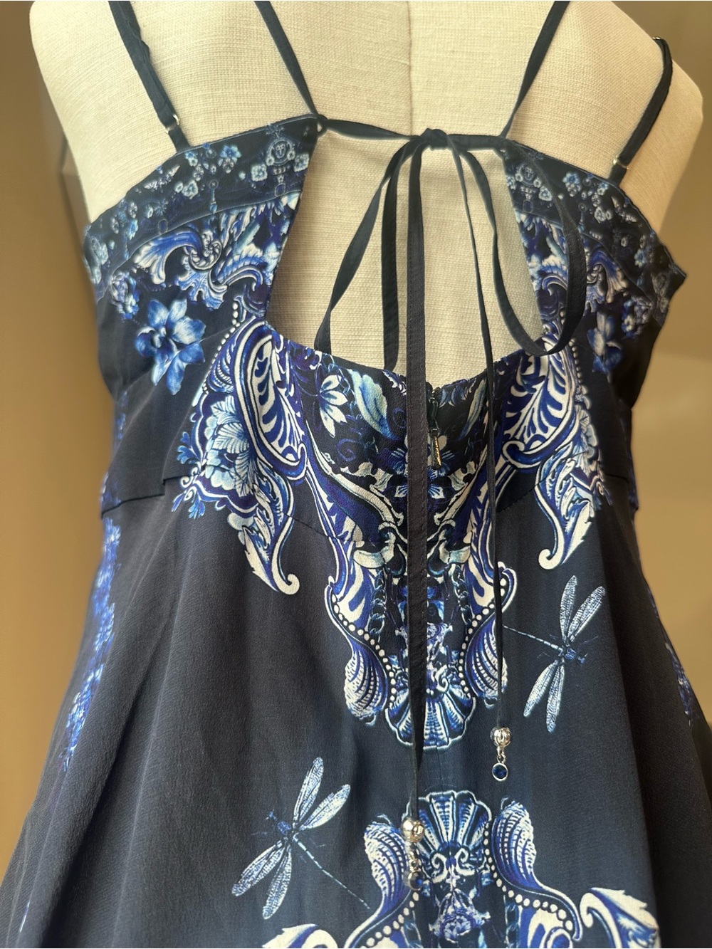 Camilla Delft Dynasty Strap Detail Dress Size Large - Picture 6 of 13